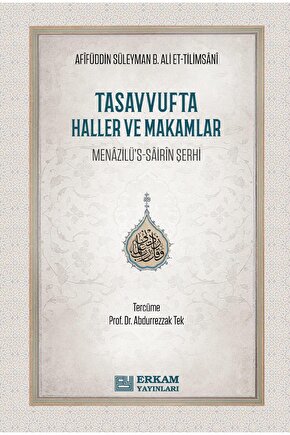 Tasavvufta Haller ve Makamlar - Afifüddin Süleyman b. Ali et-Tilimsani