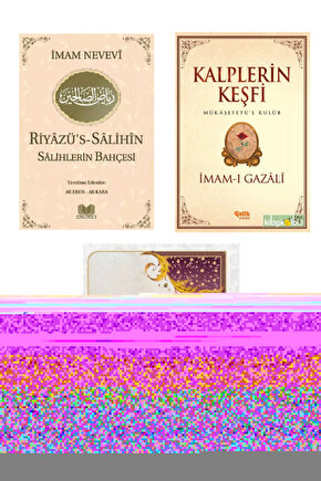 Riyazüs Salihin - kalplerin keşfi - Tenbihül Gafilin (3 kitap)