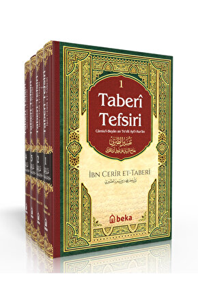 Taberi Tefsiri - Camiul Beyan An Tevili Ayıl Kuran – 4 Cilt Takım