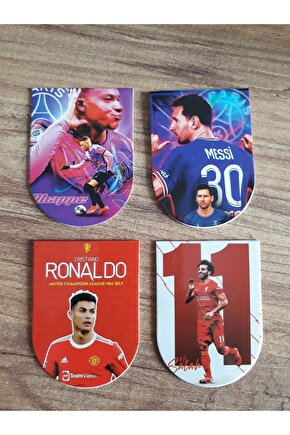 5x6 Cm Dörtlü Mıknatıslı Kitap Ayracıseti