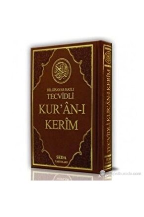 Kuranı Kerim Orta Boy Bilgisayar Hatlı Tecvidli (Kod: 023)-Korunaklı Poşetle