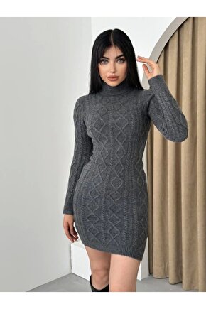 ivorna Boğazlı ini Elbise