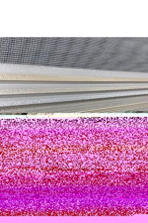 Zebra Stor Perde Krem Gold Simli Lüx Etek Dilimli