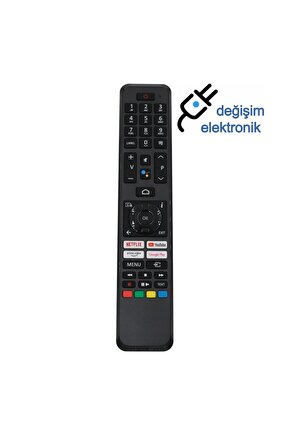 Vestel 65UA9631 Uyumlu Smart Android Tv Kumandası