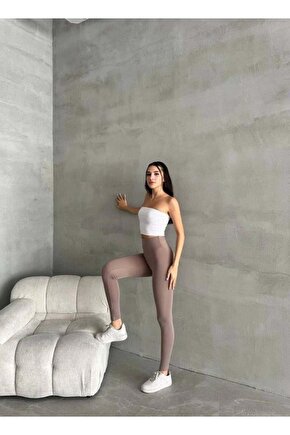 Kadın Yüksel Bel Korse Detay Toparlayıcı Tayt