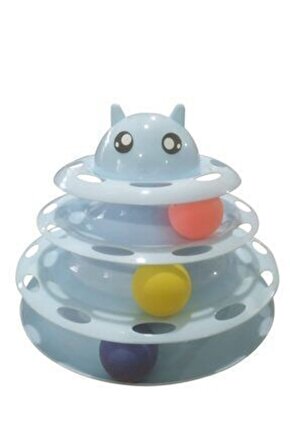 Kedi Başlıklı 3 KatlıOyuncak