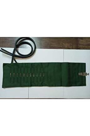 Manşonu Kancalı Yeşil Manşet Çift Hortumlu (manuel) Erka UyumluTansiyon Aleti