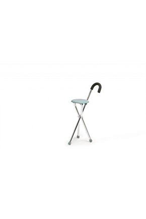 Alüminyum Stick - Baston Gri Oturmalı Uzunluk Ayarlı 1