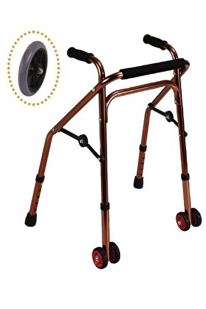 445 Alüminyum Ters Walker Yürütec Hafif Hasta Yürüteci