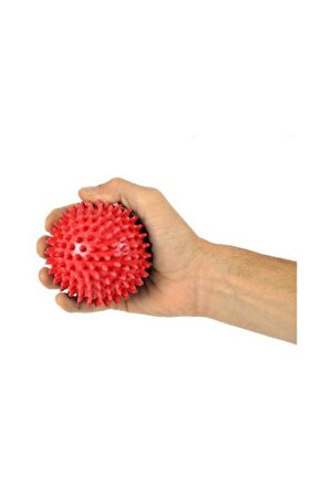 Dikenli El Egzersiz Masaj Duyu Topu 9 cm