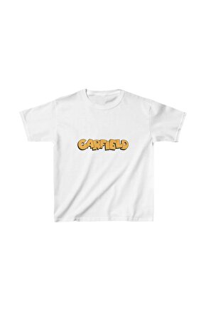 Çocuk Unisex Baskılı T-Shirt - Beyaz