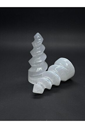SELENİT BURGULU KULE 10CM