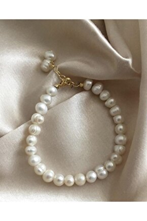 Kadın Gerçek Inci Bileklik