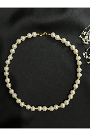 Mayorka İnci Gümüş Kolye