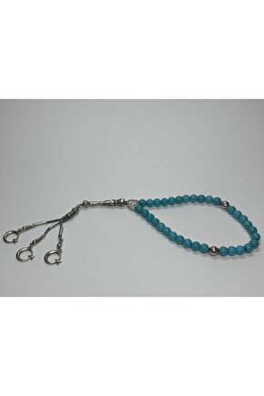 TURKUAZ NAZAR TAŞI DOĞALTAŞ TESBİH