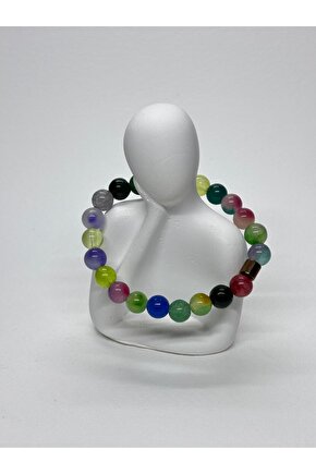 RAINBOW AKİK DOĞALTAŞ BİLEKLİK