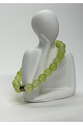 SARI AKİK DOĞALTAŞ BİLEKLİK