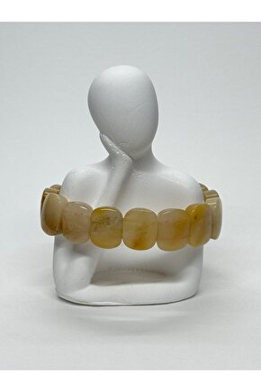 SİTRİN ROLEKS PARA TAŞI DOĞALTAŞ BİLEKLİK