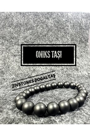 Oniks taşı bılekliği