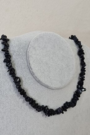 Sertifikalı Lacivert Yıldız Kırıktaş Doğaltaş Kolye