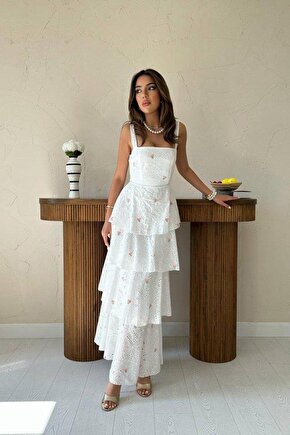 Şık ve Zarif Arkası Bağlamalı Pembe Elbise