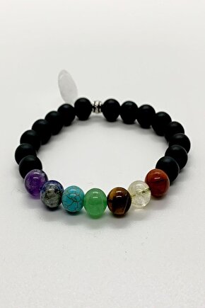 Doğal Taşlı Çakra Bileklik