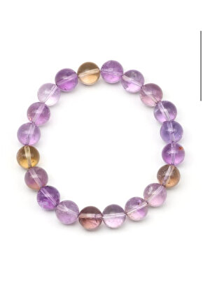 Ametrin Taşı Bileklik 10 mm
