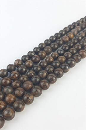 Bronzit Doğal Taş 8 Mm 1 Dizi Helsinki