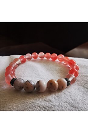 Karın Ağrısı  Doğaltaş Bileklikliği