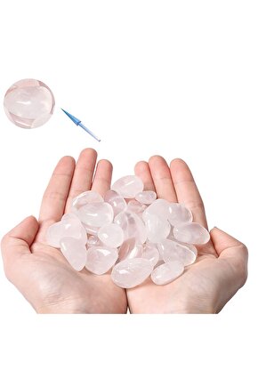 Doğal Taş Kristal Kuvars Tımbıl Taş (1 Adet )