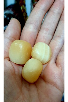 Doğaltaş Antalya Orjinal Doğal Taş Kalsit Taşı Tımbıl Tamburlanmış