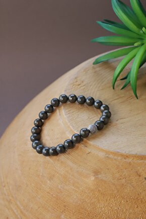 Pirit Taşı Bileklik 8mm