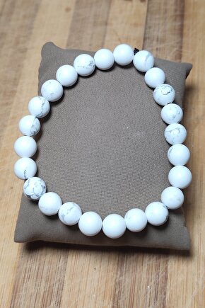 Havlit Taşı Natural Bileklik 8 Mm