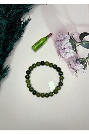Yeşim Taşı Bileklik-%100 Orijinal Ve Sertifikalı