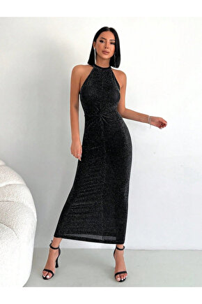 munn collection Simli Buzi Elbise