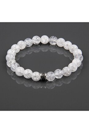 Necef Doğal Taş Bileklik 8 Mm Küre Kesim