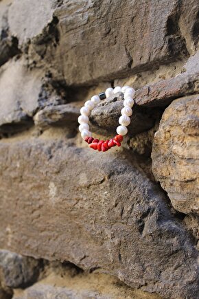 Inci Mercan Doğaltaş Bileklik