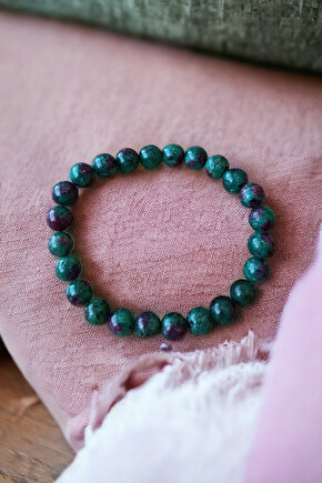 Epidot Taşı Rüya Kuvars Taşı Orijinal Gerçek Doğal Taş Bileklik Depresyon Zihin Açıcı Bileklik