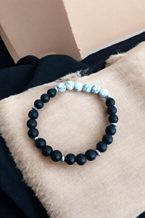 Firuze Bileklik oniks Bileklik Özel Tasarım Erkek Bileklik Kadın Bileklik