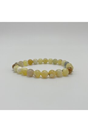 SERTİFİKALI BOĞA BURCU DOĞAL TAŞ BİLEKLİK 6mm