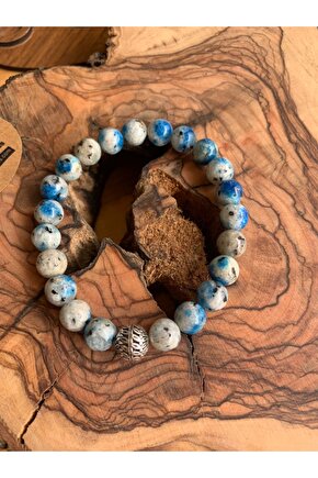 K2 Jasper (raindrop Azurite ) Bileklik