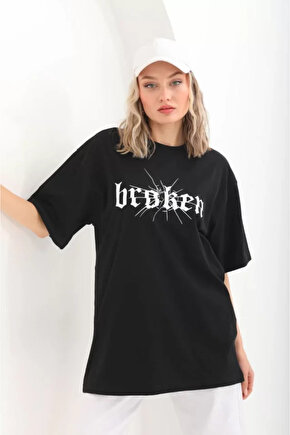 MDB Unisex Baskılı Oversize Thirt iyah