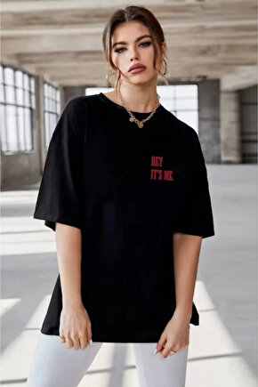 Unisex Baskılı Oversize Thirt iyah