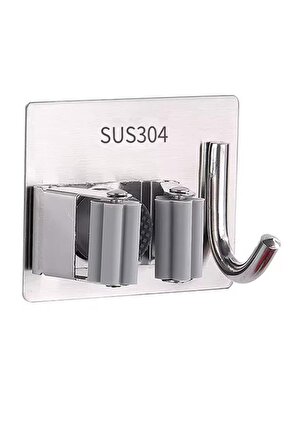 Sn-26354 Kancalı Duvara Monte Süpürgee-Paspas Tutucu
