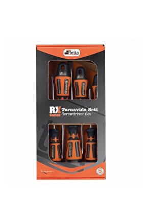 Retta Rxs-6000 Rx Serisi 6lı Tornavida Seti