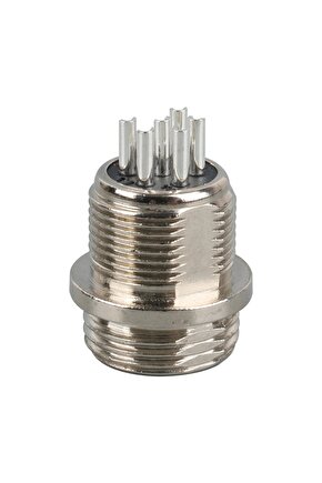 6 PİNLİ MINI MAYK FİŞ ERKEK ŞASE (4887)