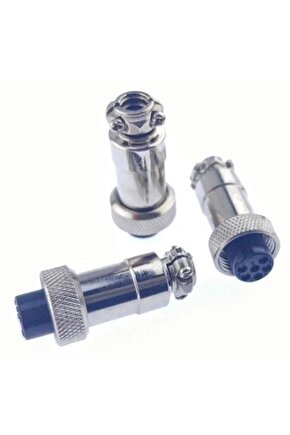 6 PİNLİ DİŞİ MİNİ MAYK FİŞ (4375)