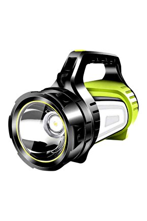 JS-881C ŞARJLI LEDLİ UZUN MENZİLLİ KAMP TİPİ ÇOK FONKSİYONLU IŞILDAK FENER