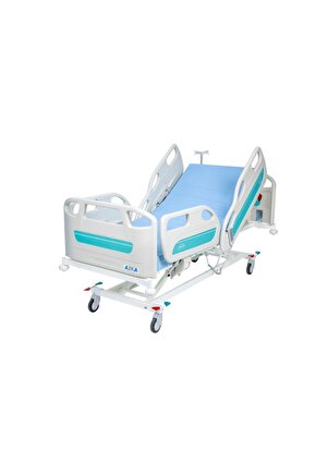 AZKA 4002 4 Motorlu ABS Korkuluklu Hasta Karyolası