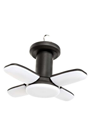 Powermaster Mx-Z04 150 Watt 4 Kanatlı Usb Şarjlı 1800 Mah Kamp Çadır Lambası